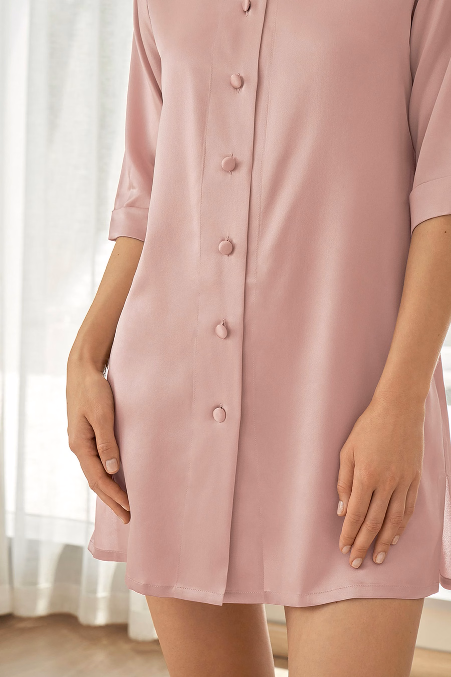 Classic Silk Nachthemd