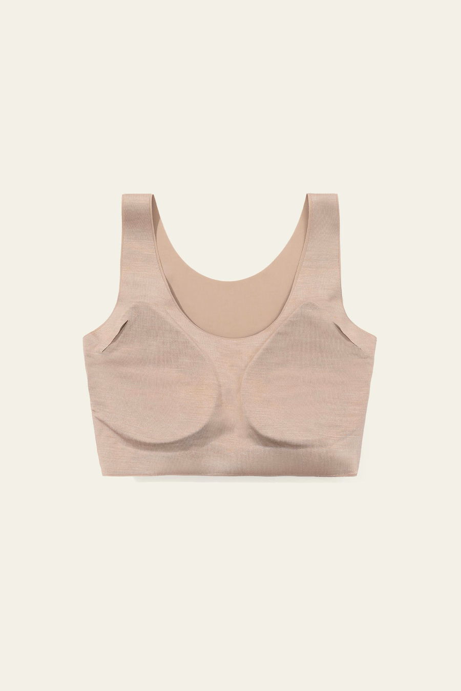 2PCS One-Size-Fits-Most Klassieke Draadloze Zijde Beha