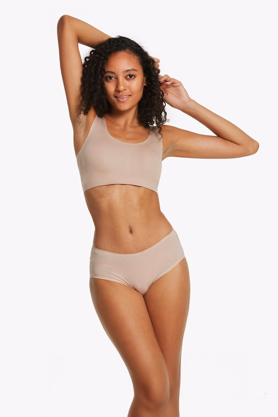 One-Size-Fits-Most Classic Wireless Silk Bra Voor Vrouwen