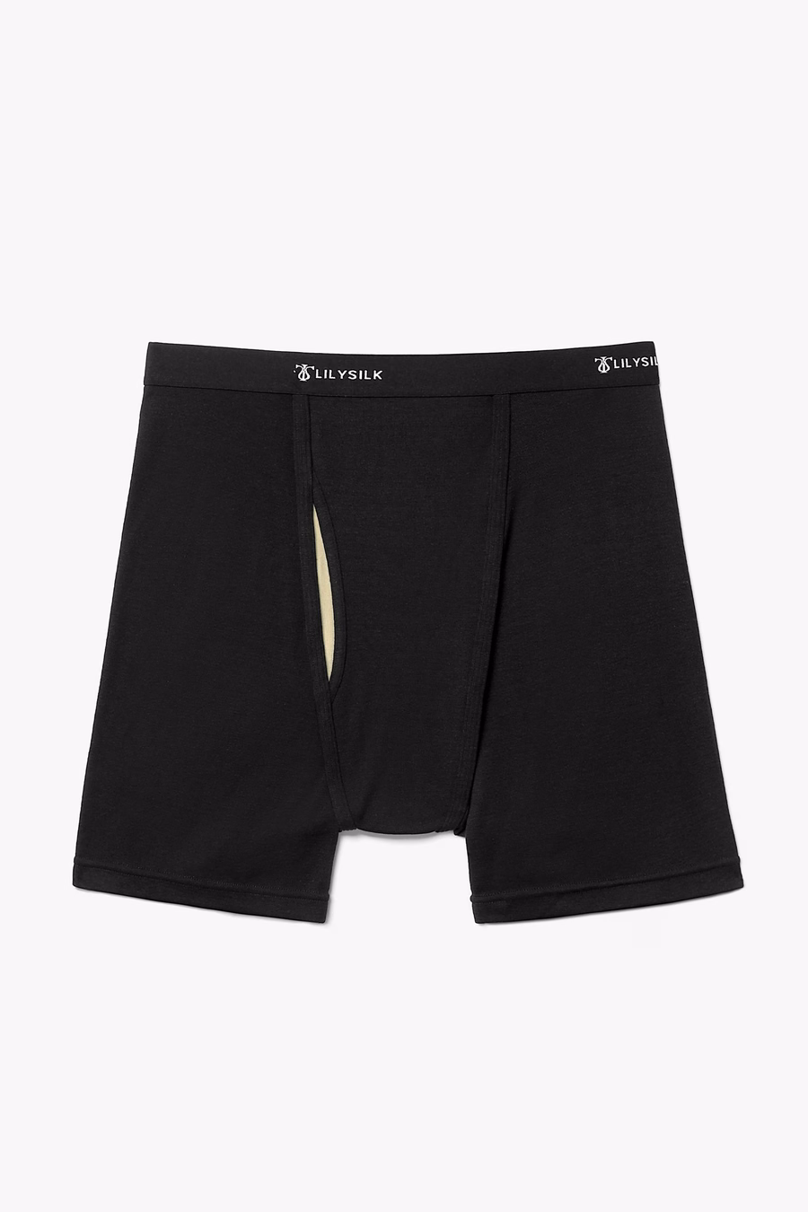 Heren Zachte Zijde Gebreide Boxershort