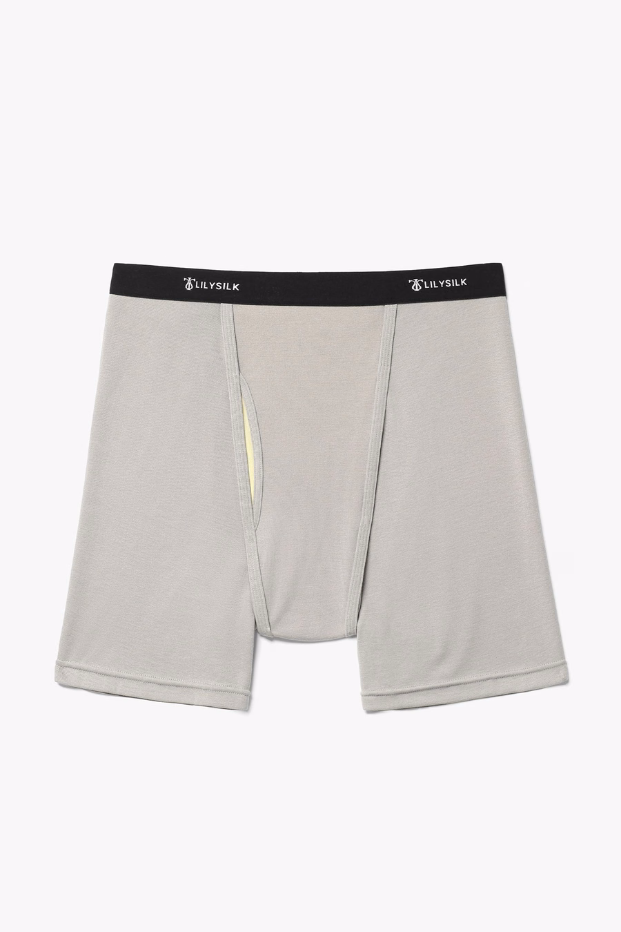 Heren Zachte Zijde Gebreide Boxershort