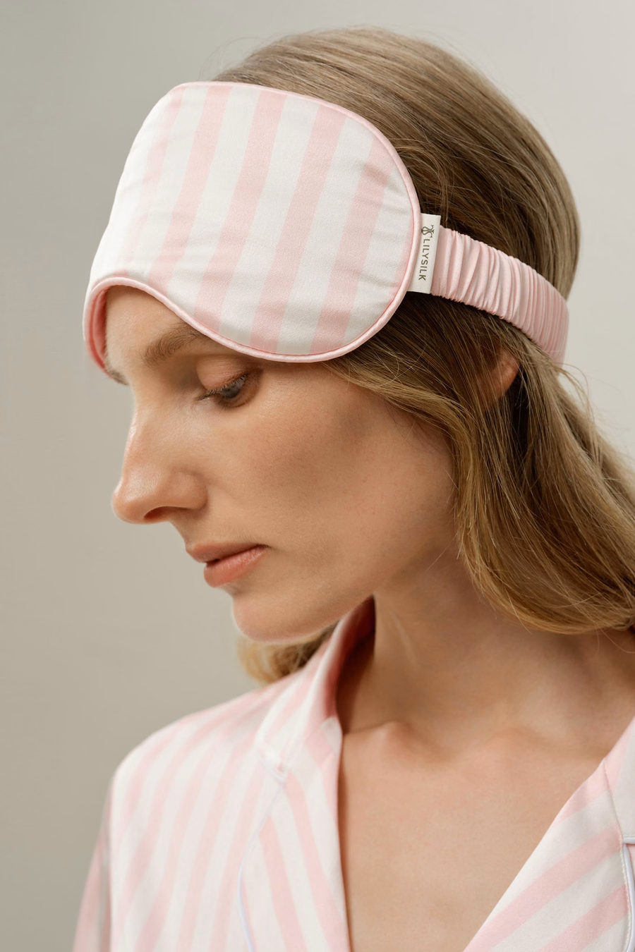 Valentijns Roze Streep Slaapheiligdom Set