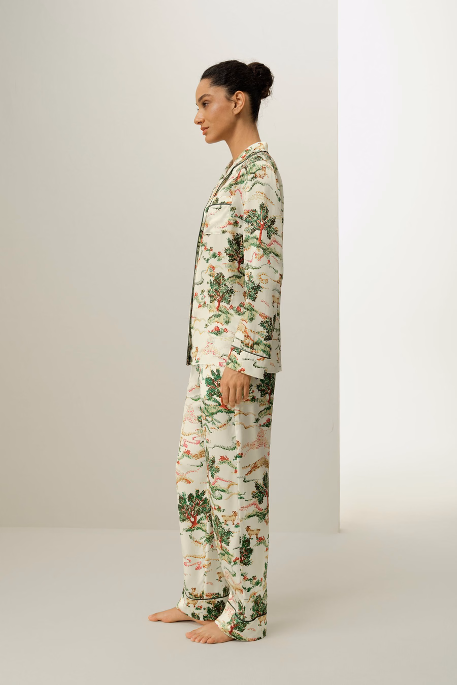 Aries Zodiac Classic Silk Pyjama Set