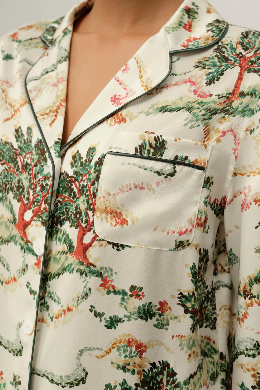 Aries Zodiac Classic Silk Pyjama Set