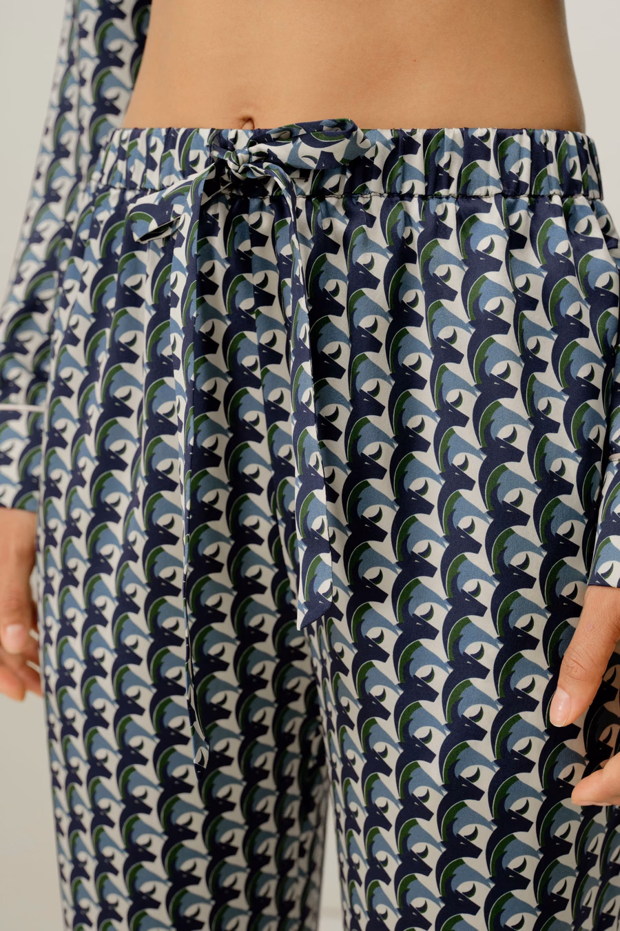 Taurus Zodiac Classic Silk Pajama Set