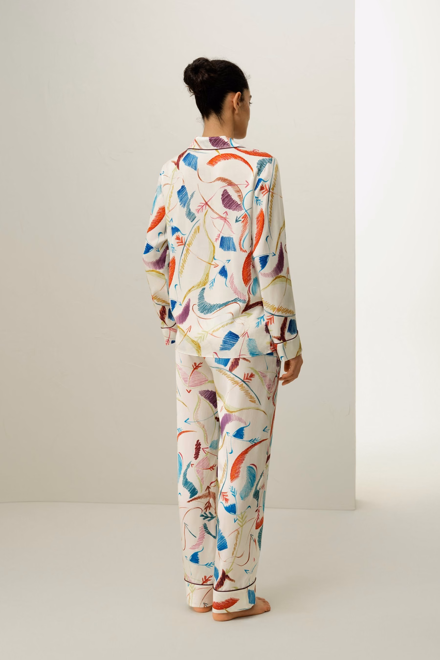 Schorpioen Zodiac Zijde Pyjama Set
