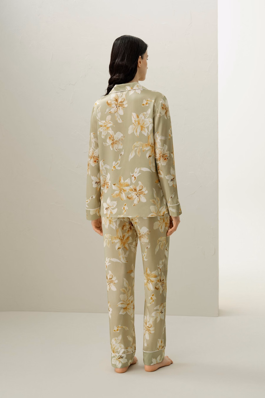 Pisces Zodiac Classic Zijden Pyjama Set