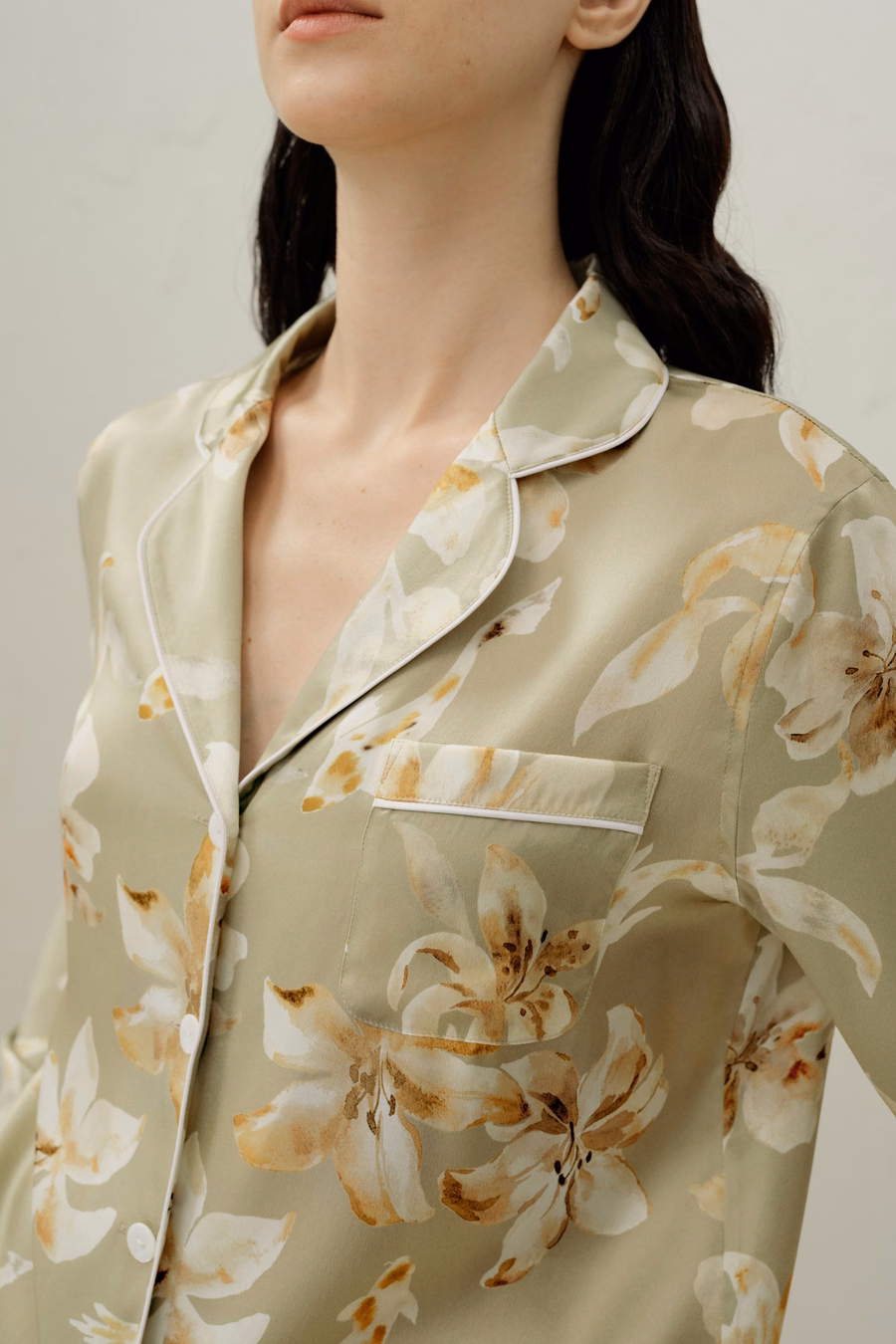 Pisces Zodiac Classic Zijden Pyjama Set