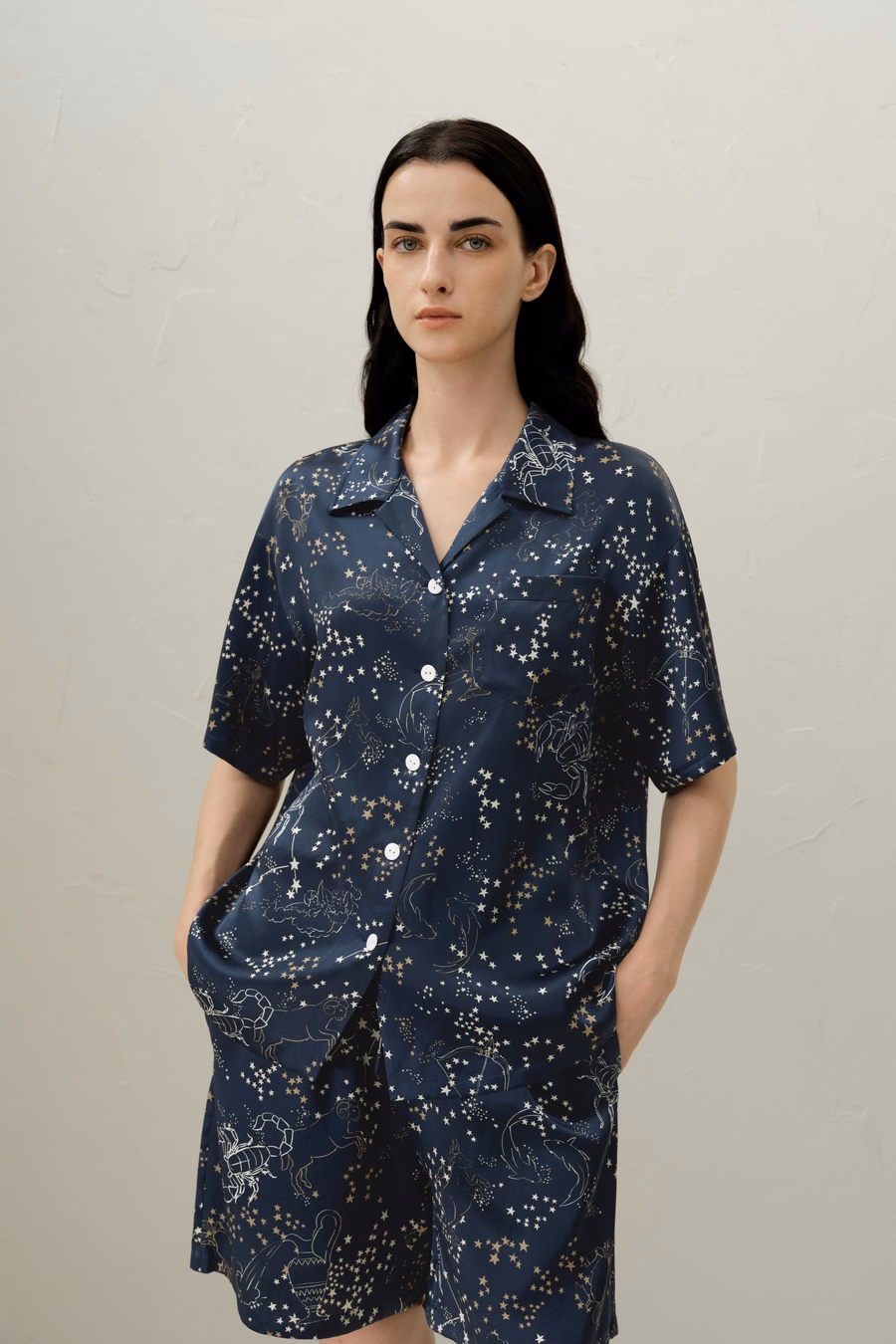Scorpio Zodiac Korte Mouwen Pyjama Set