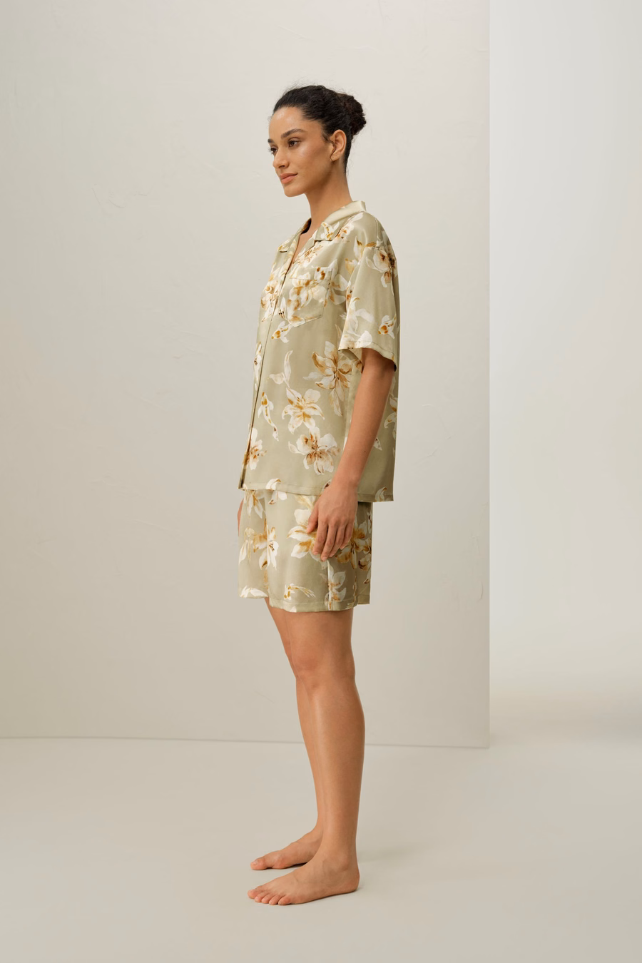 Pisces Dierenteken Korte Zijde Pyjama Set
