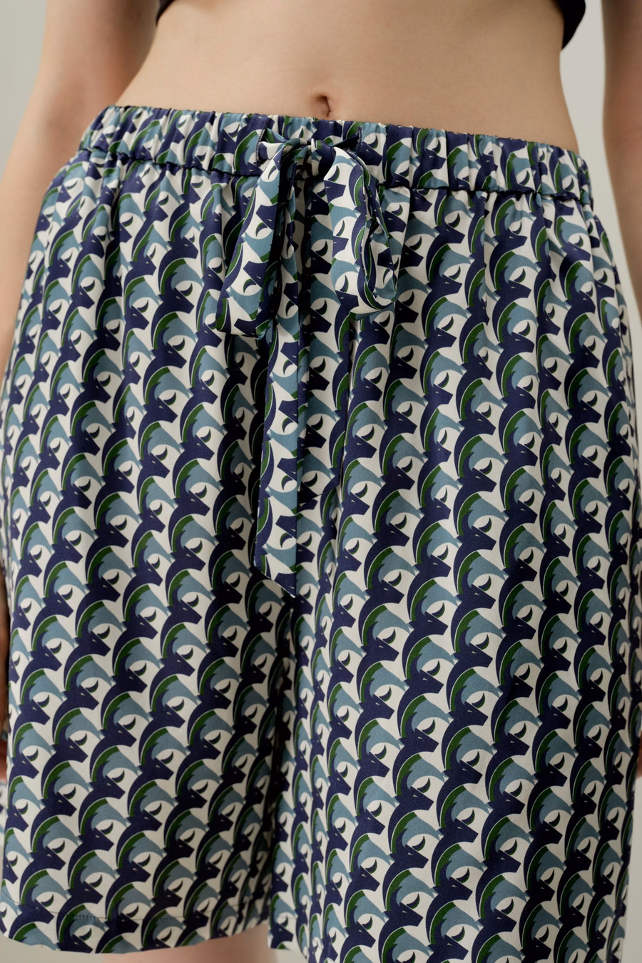 Taurus Zodiac Korte Zijden Pyjama Set