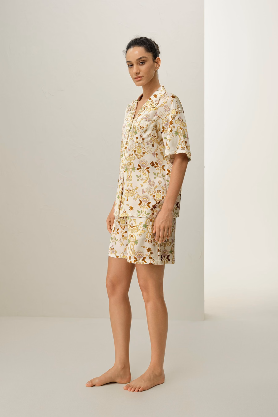 Capricorn Zodiac Korte Zijde Pyjama Set