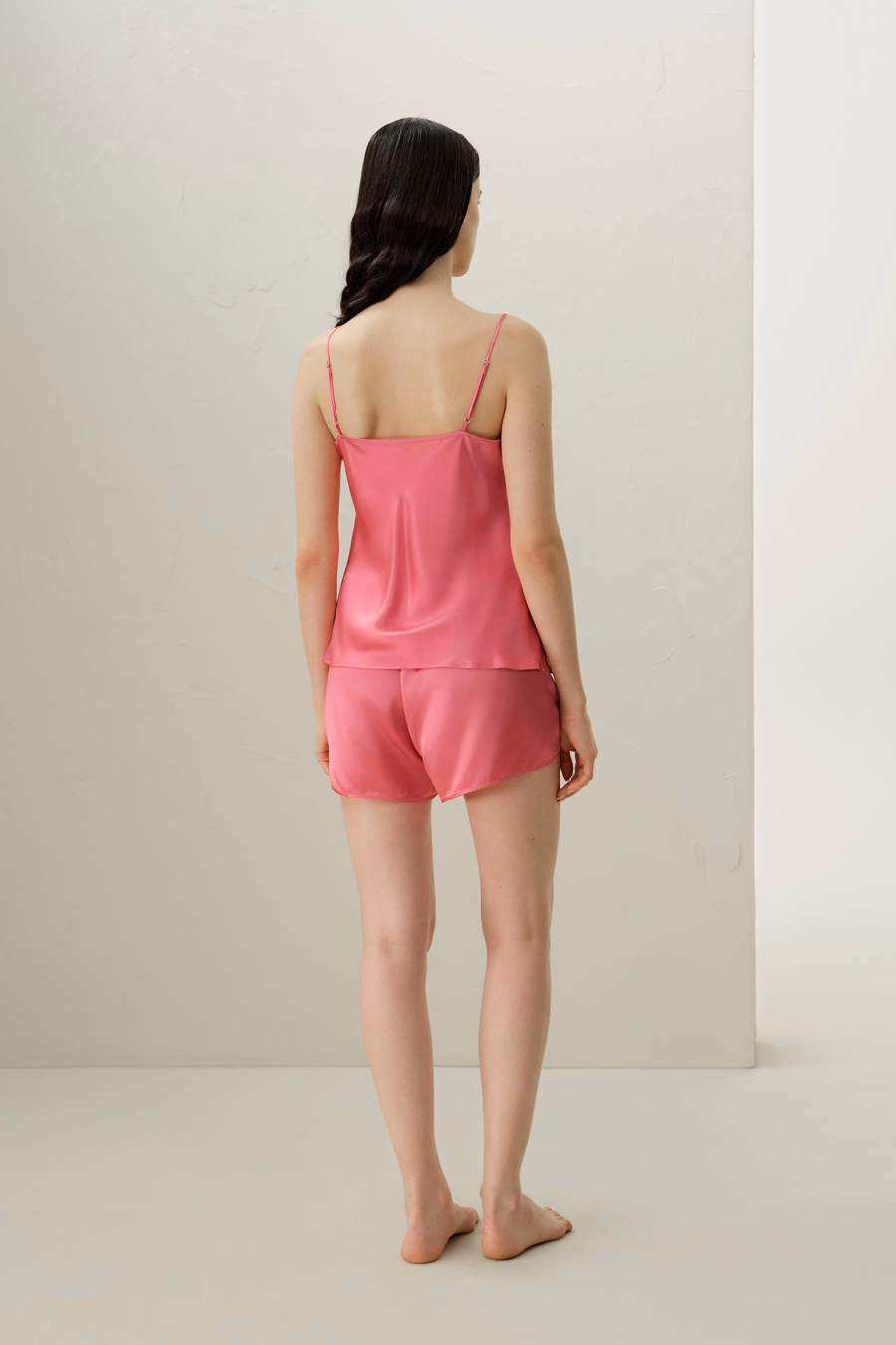 Hope's Short Silk Camisole Set