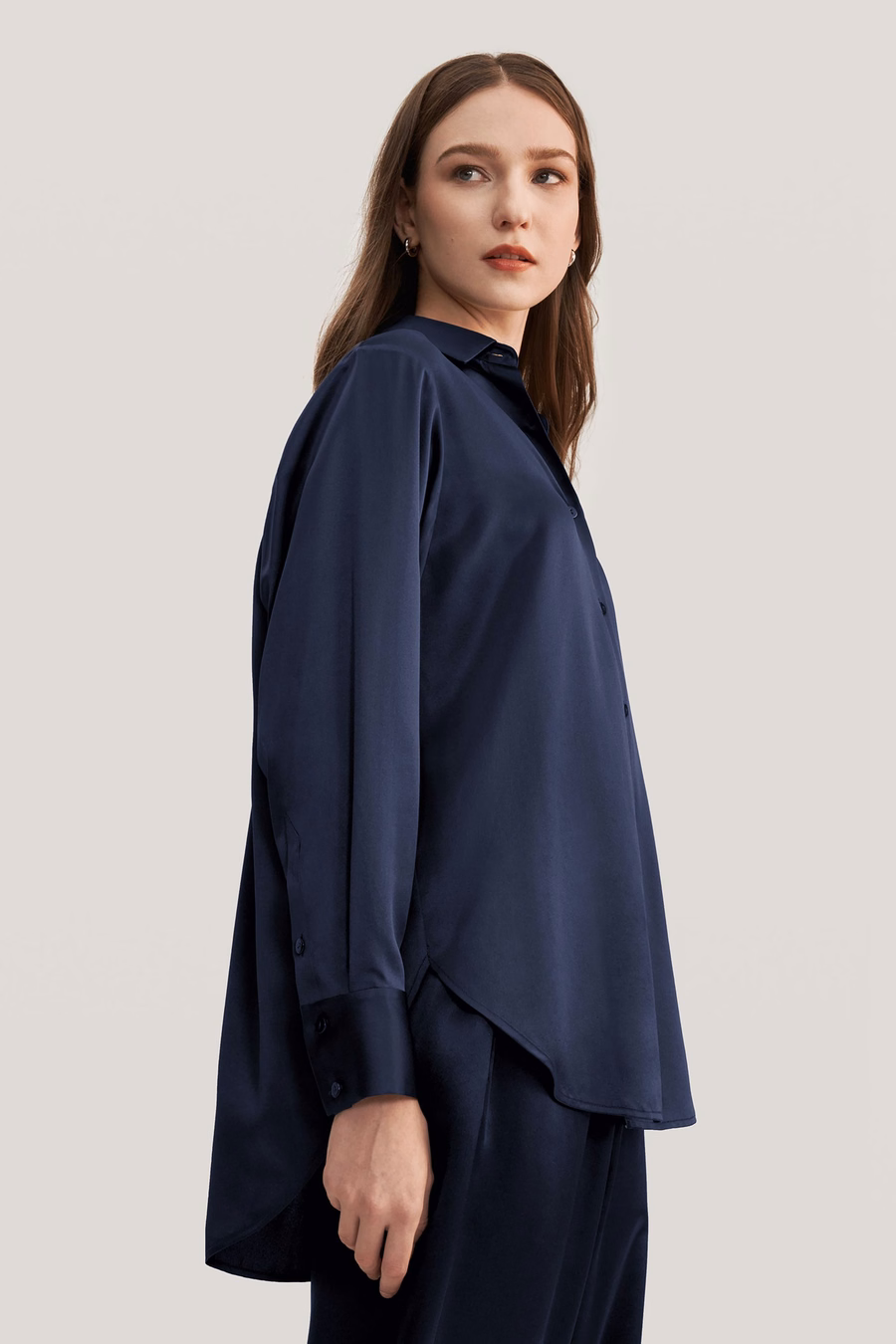 Viola oversized Zijde Pyjama Voor Vrouwen