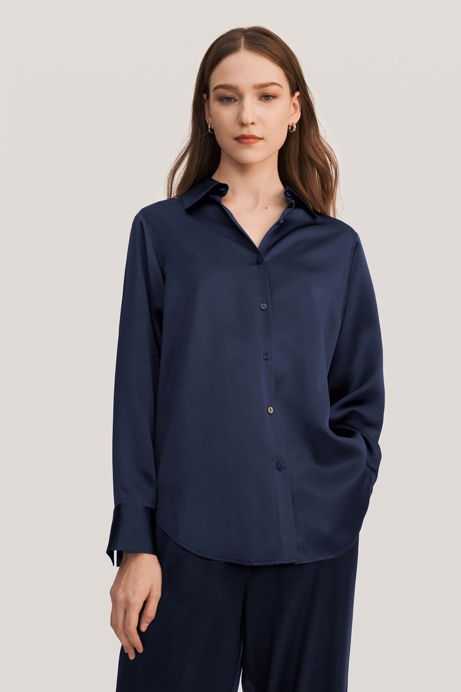 Viola oversized Zijde Pyjama Voor Vrouwen