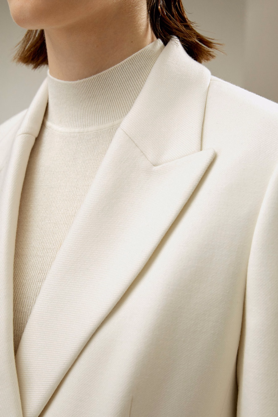Dubbelzijdige Wol Blazer