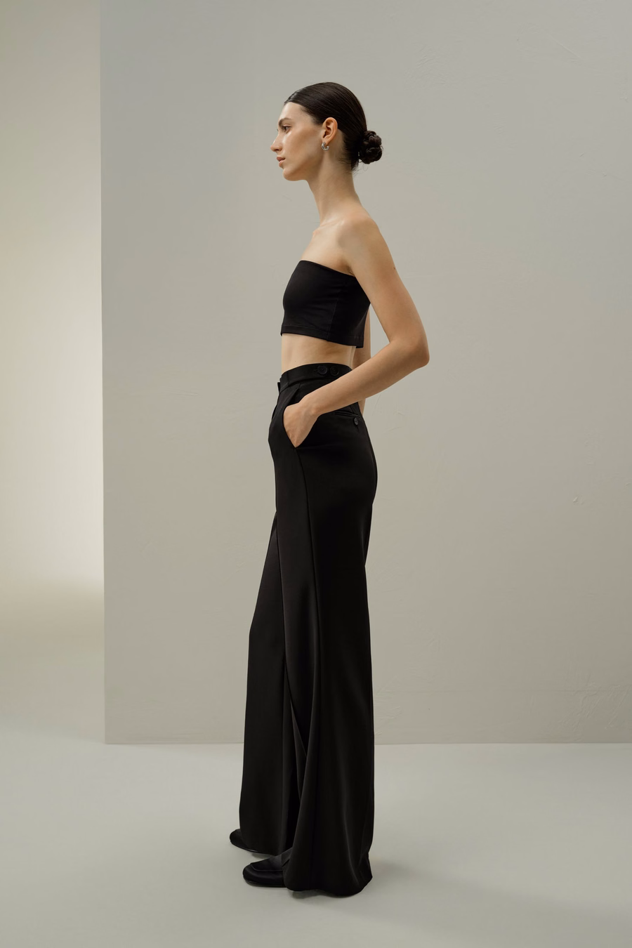 Zijde Breeze Jersey Bandeau Top