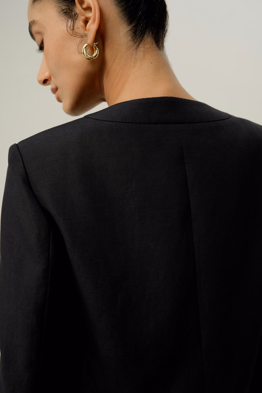 Mara Jacket in Zijde Linnen