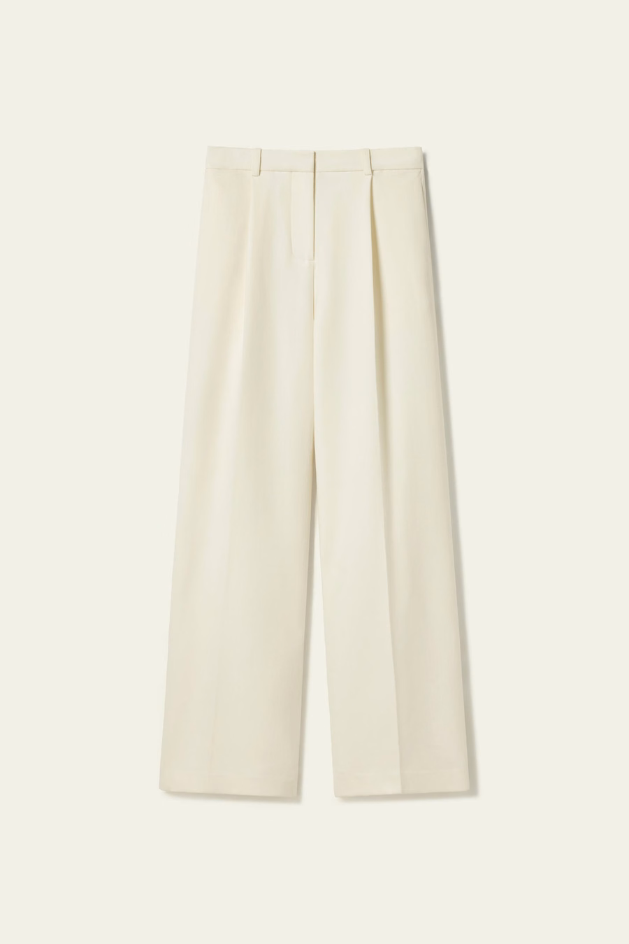 Silk-Wool Tweed Blend Trousers