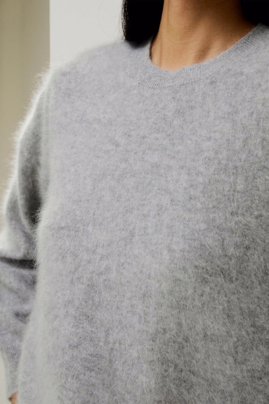 Geborsteld Kasjmier Pullover Trui