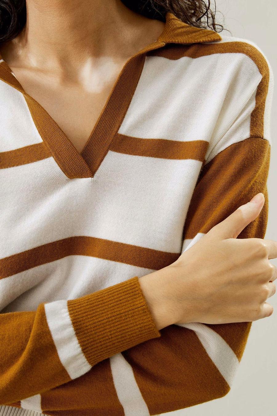 Merino Wol Sweater Polo
