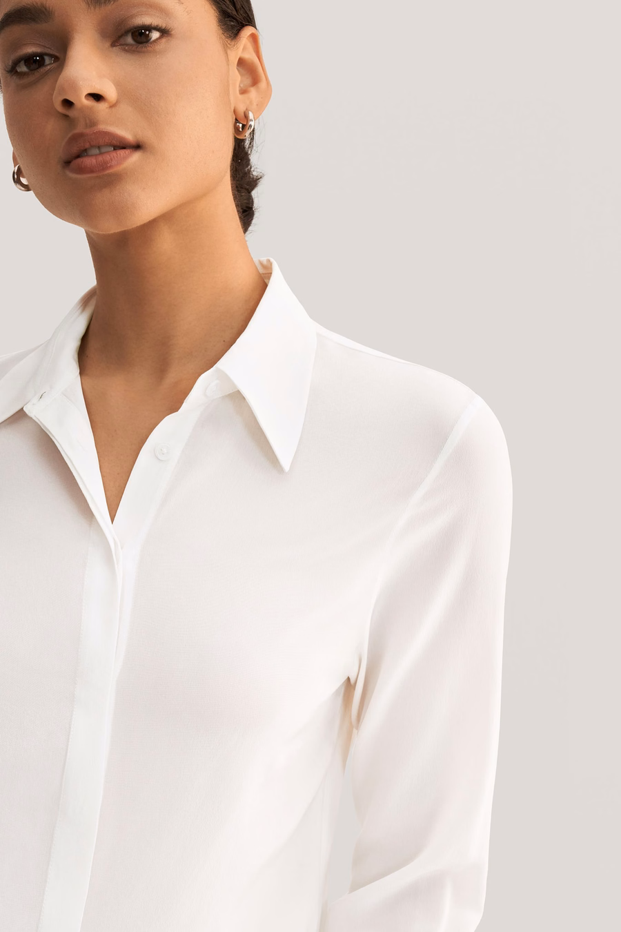 Klassieke Comfort Zijde Shirt