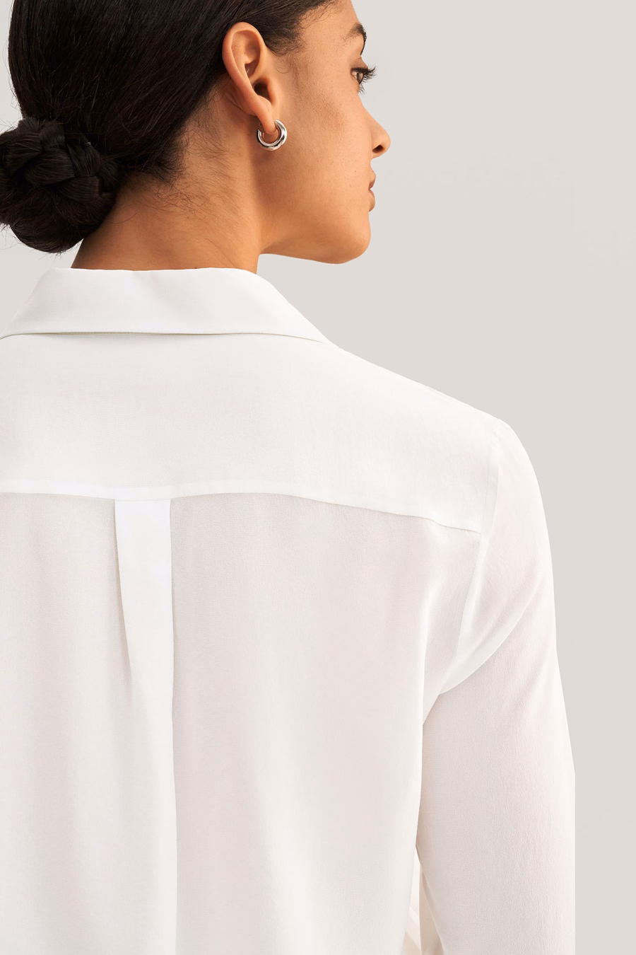 Klassieke Comfort Zijde Shirt