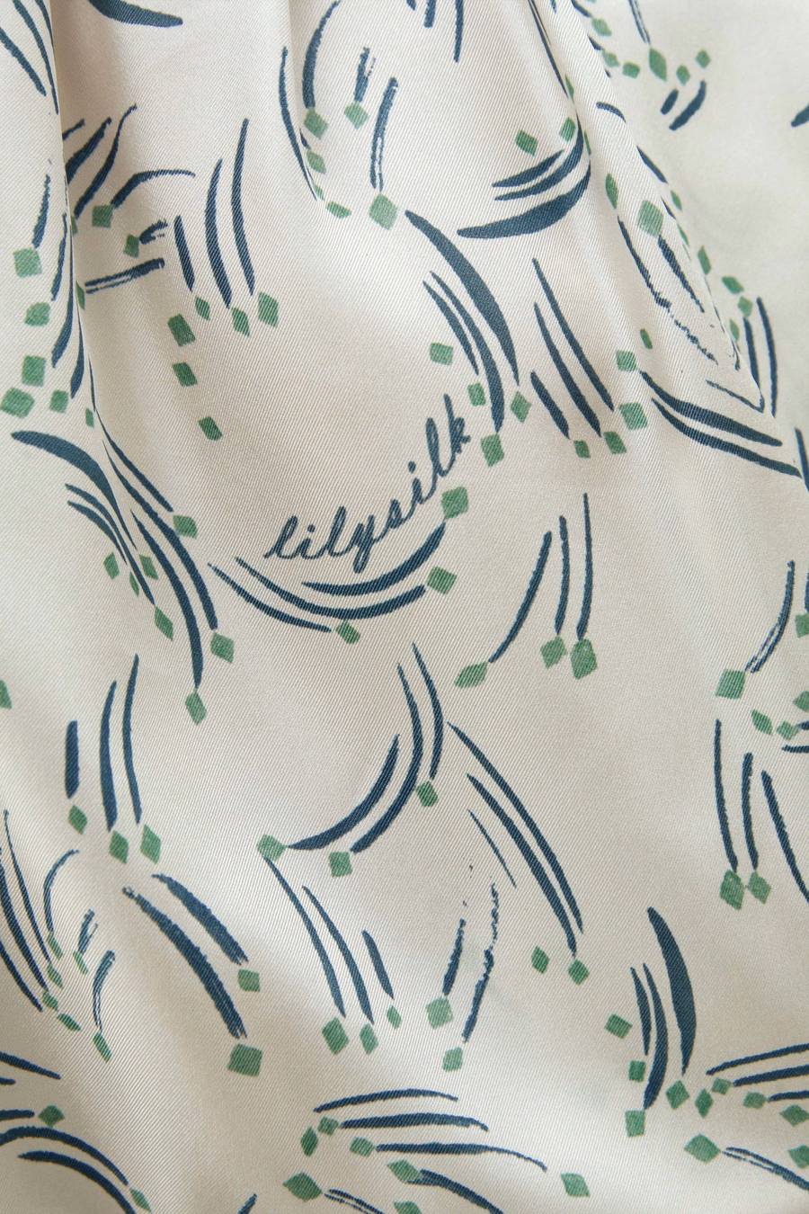 Abstract Botanische Print Shirt