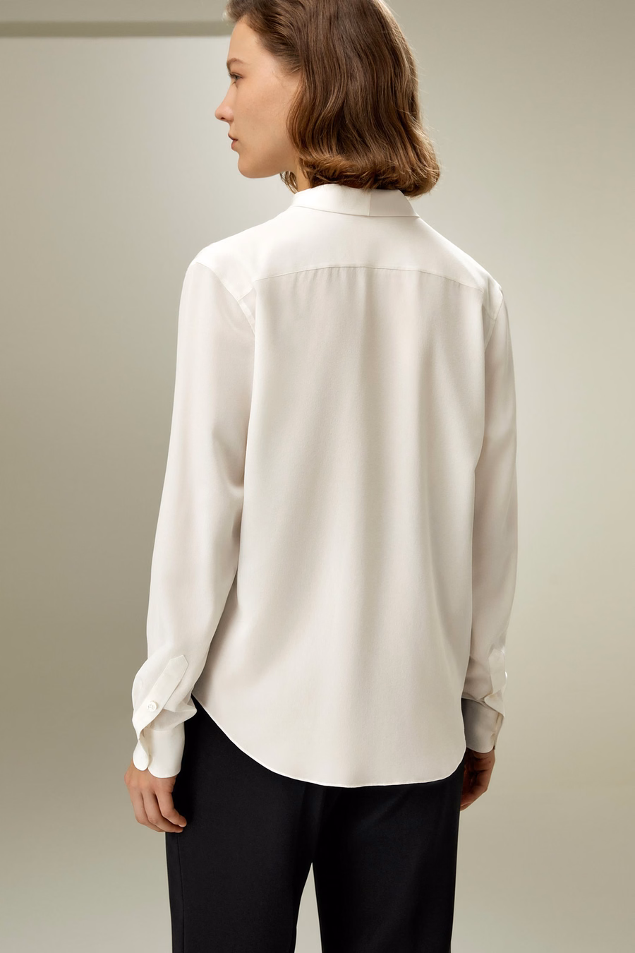 Zijde Vlinderstrik Blouse