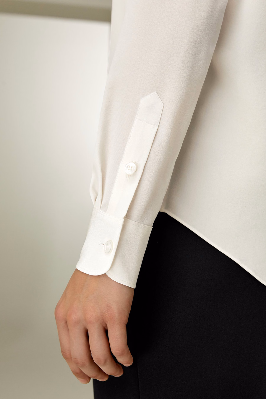 Zijde Vlinderstrik Blouse