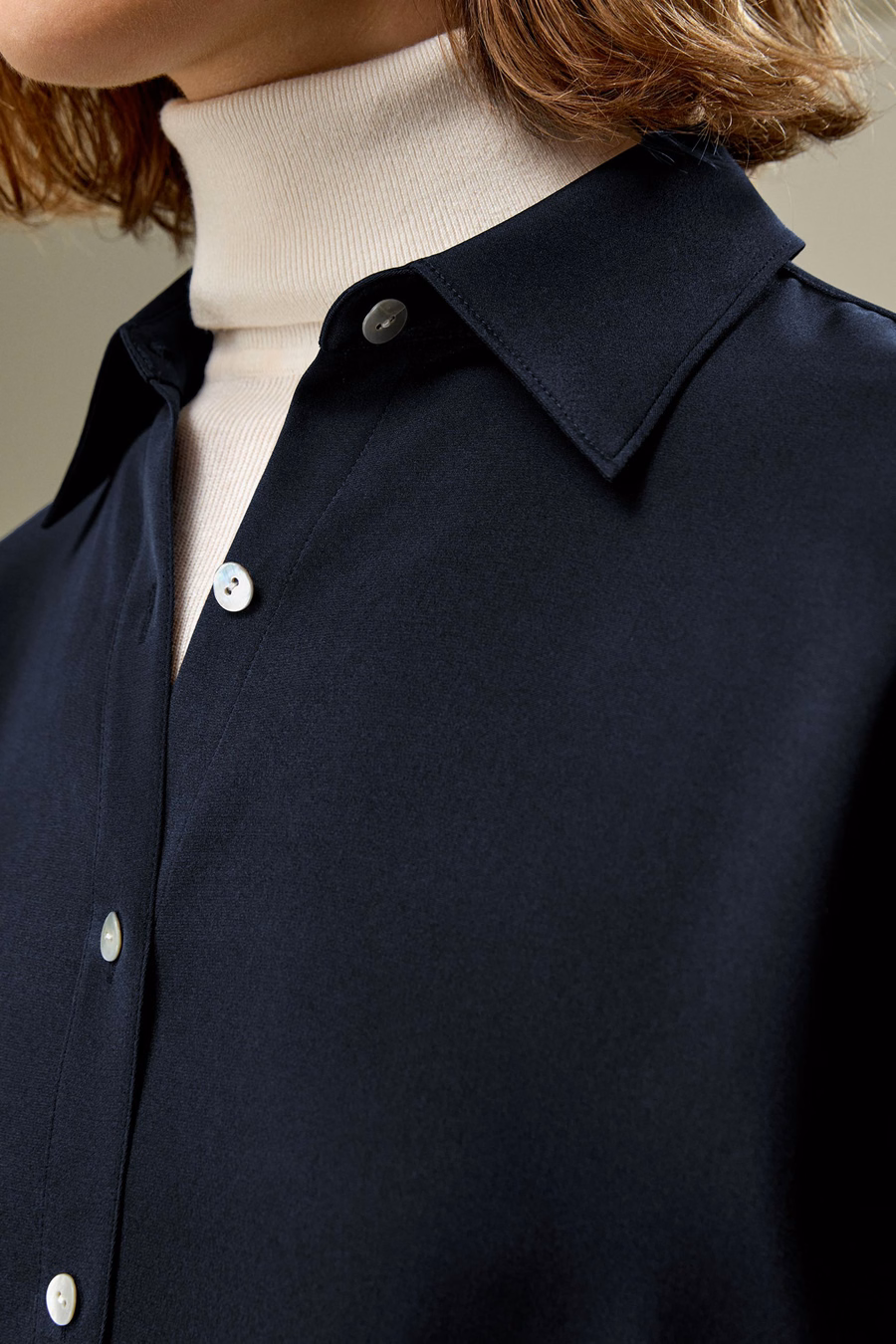 The One Relaxed Fit Silk Shirt