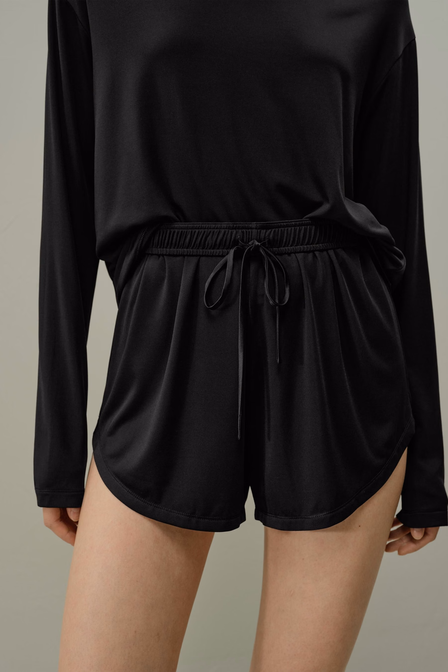 Silk Breeze Jersey Comfort Flowy Shorts
