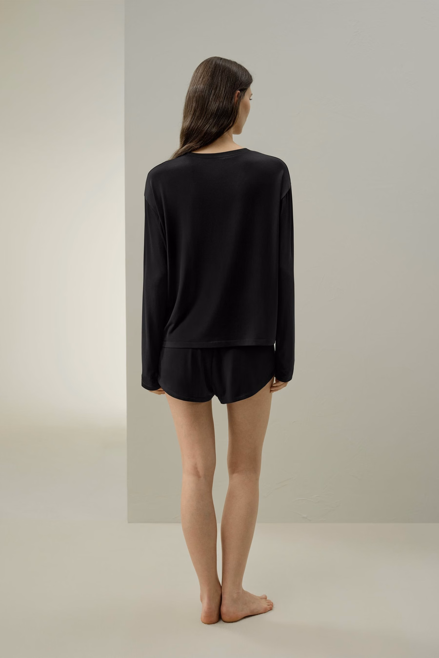 Silk Breeze Jersey Relaxed Lounge Top