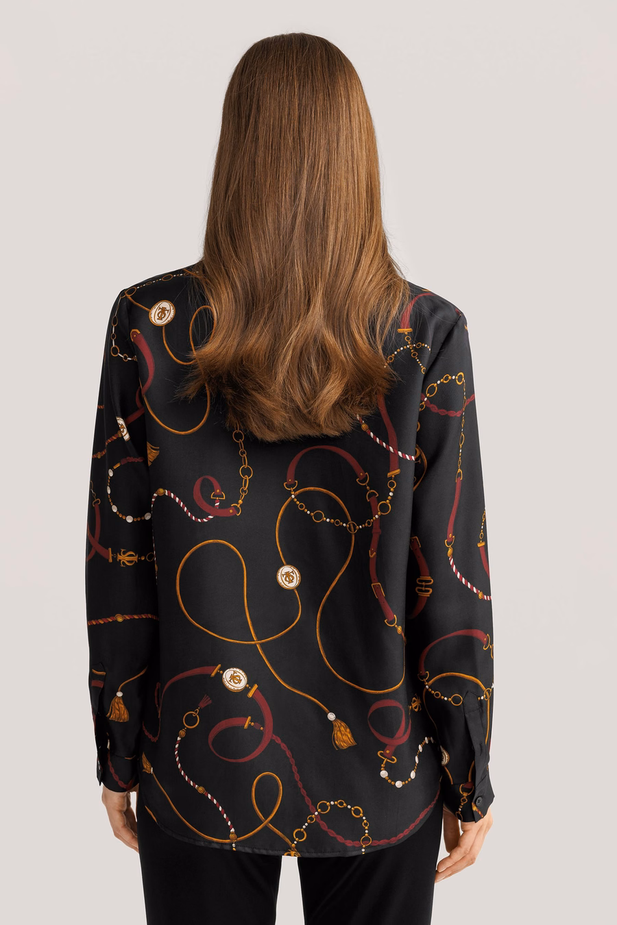 Louisville Print Silk Shirt