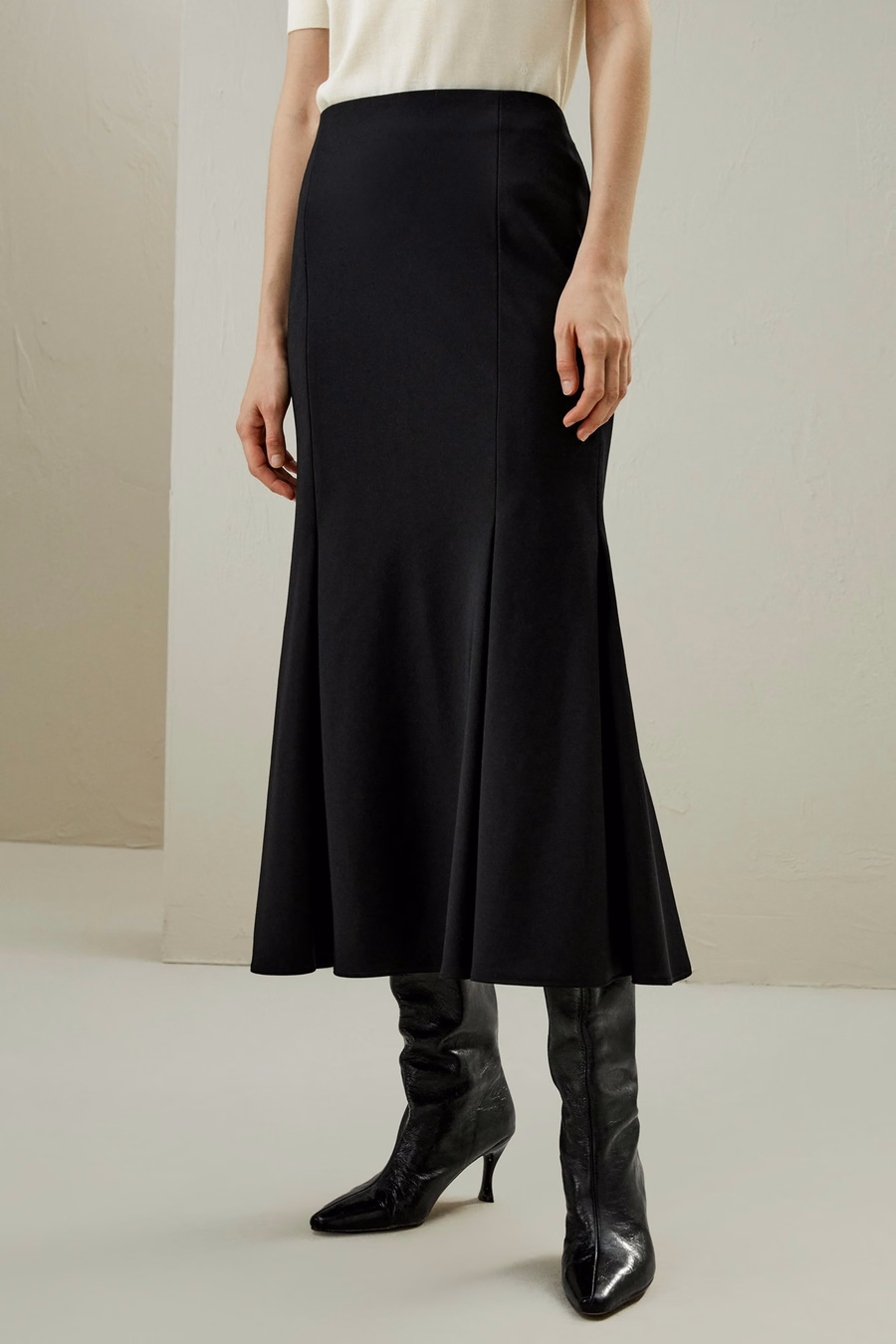 Mermaid Wool Skirt