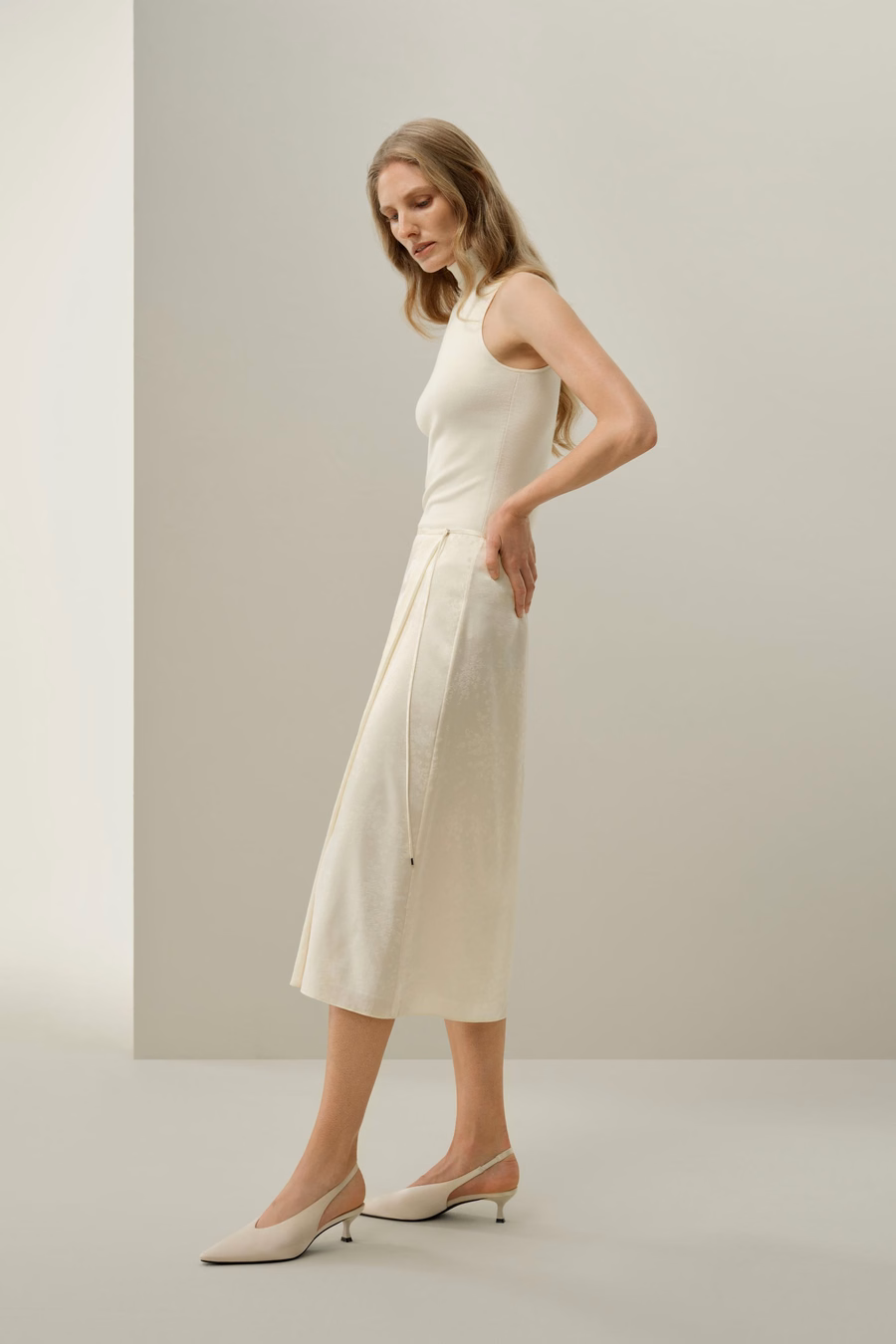Ying Jacquard Zijde Rok