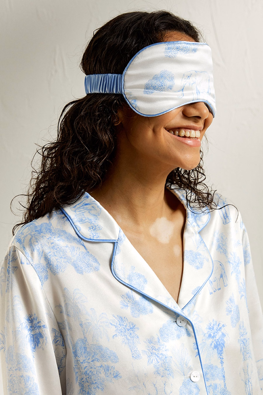 De La Terra Zijden Slaapmasker