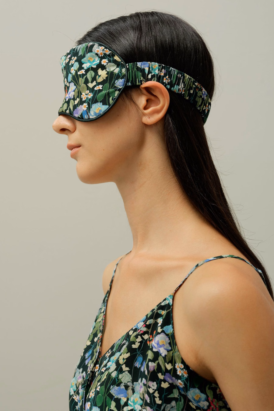 Fairytale Forest Oogmasker - Gemaakt van Liberty Stof