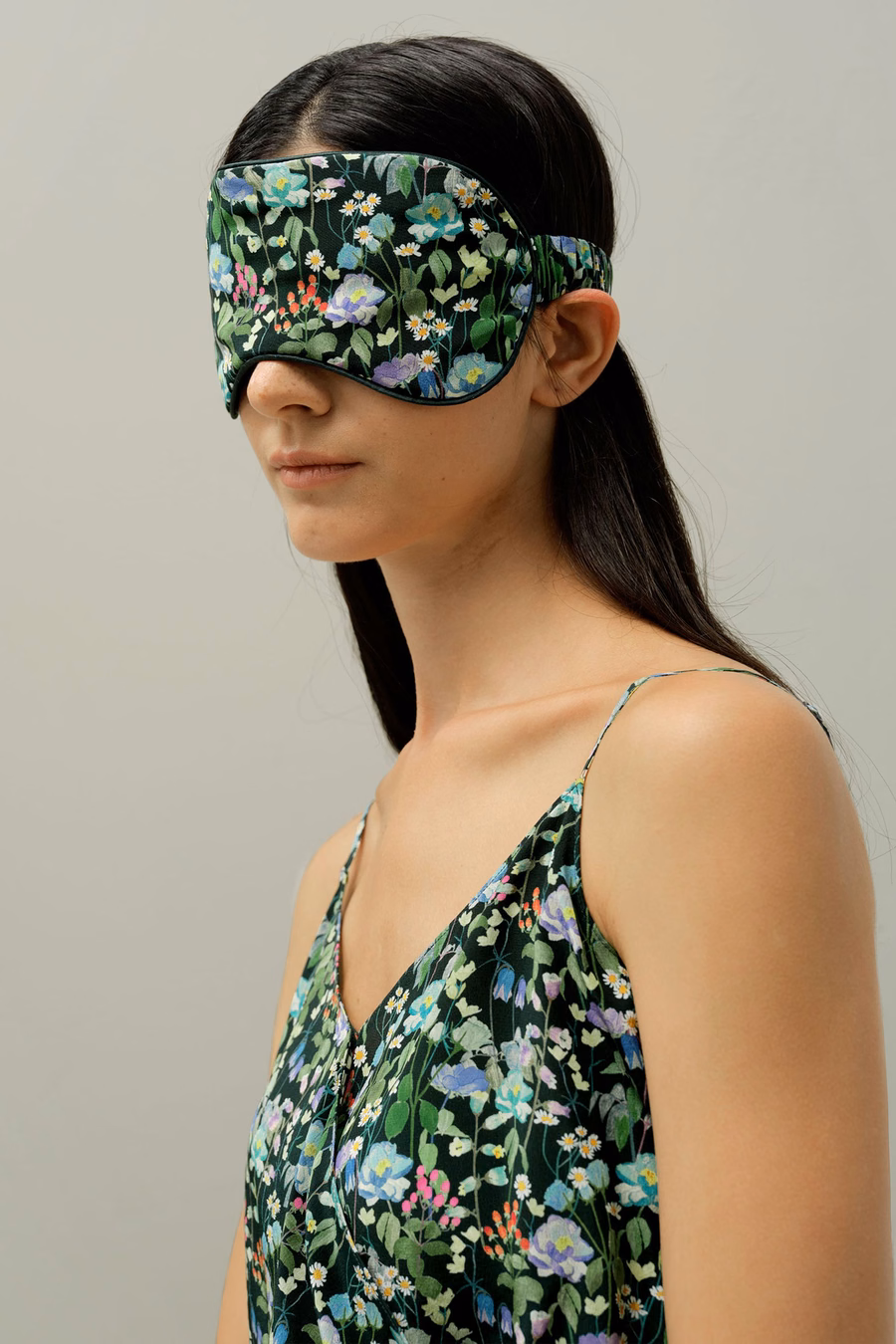Fairytale Forest Oogmasker - Gemaakt van Liberty Stof