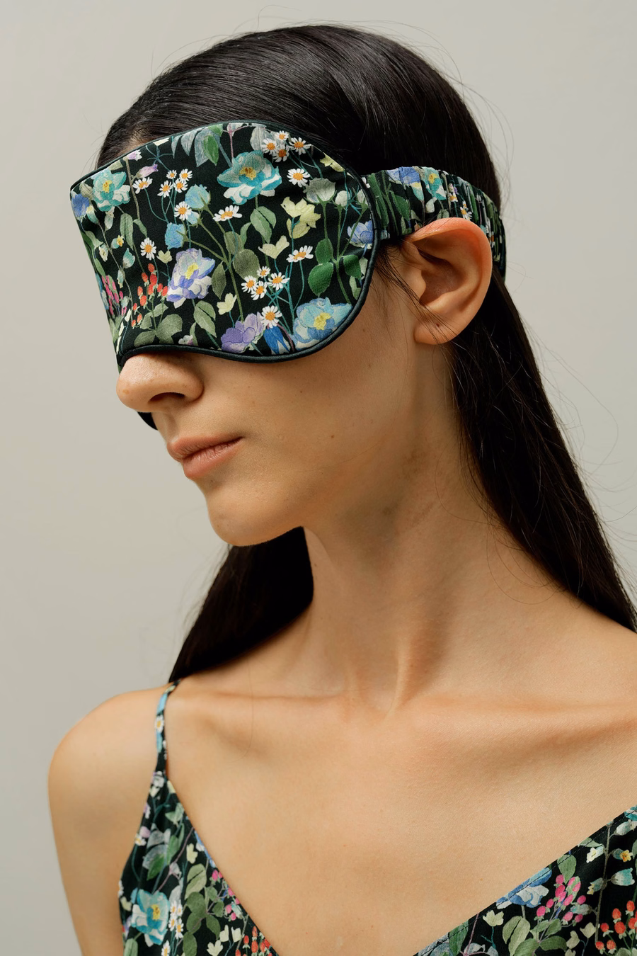 Fairytale Forest Oogmasker - Gemaakt van Liberty Stof