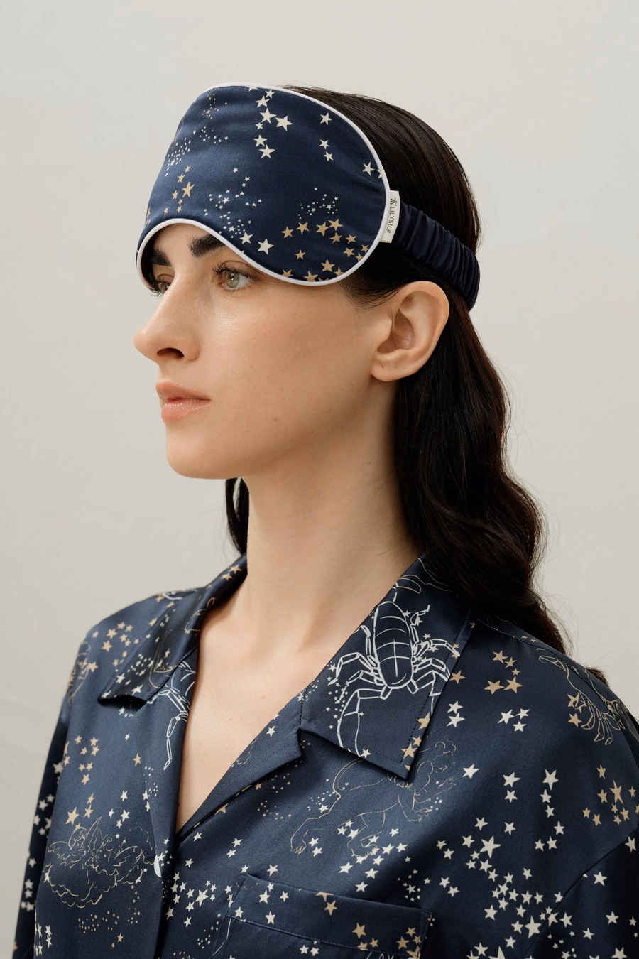 Scorpio Zodiac Silken Oogmasker
