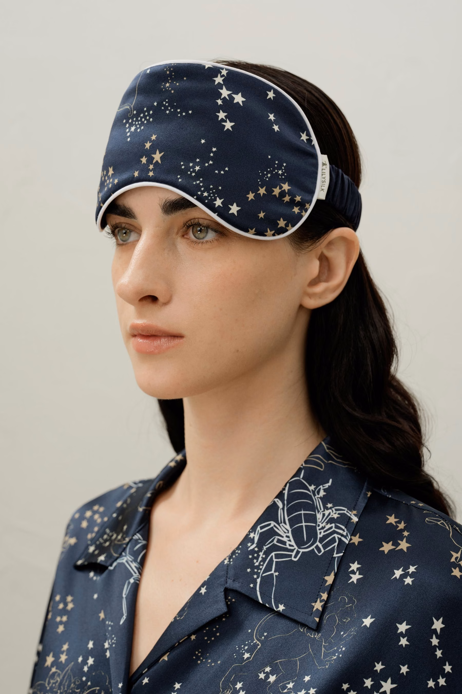 Scorpio Zodiac Silken Oogmasker