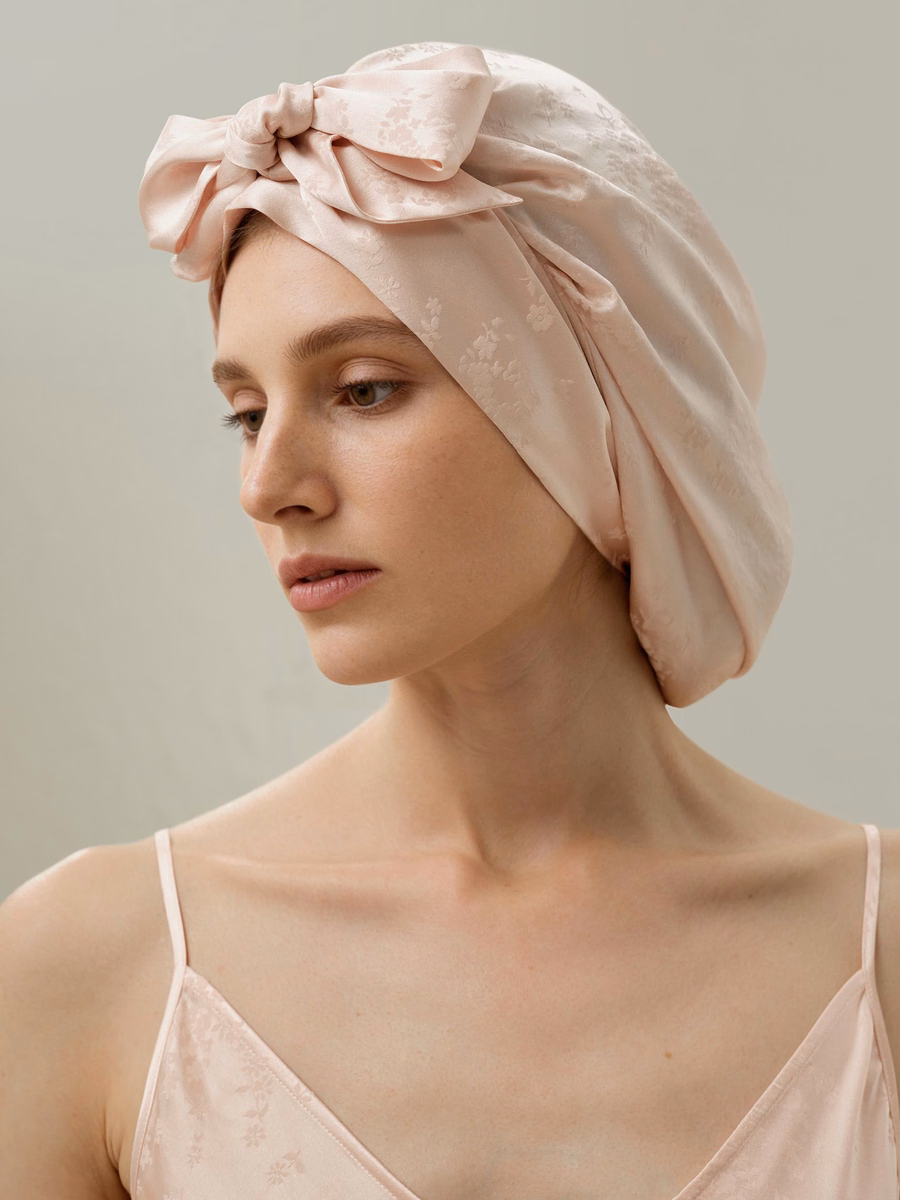 YING Jacquard Strik Slaapkap